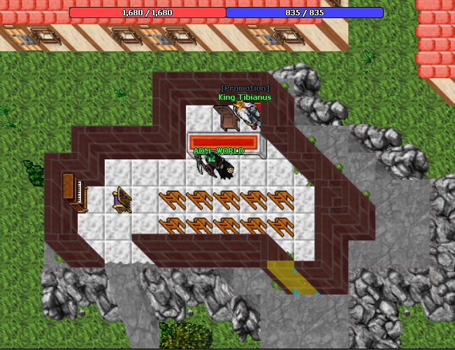 Ricarten NPC Promotion para promover sua classe por 20k.